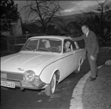 Rosmarie Miklachevsky, winner of the Ringier Competition, 1965