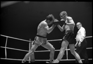 Boxing match between Eric Nussbaum and Meier in Zurich 1970