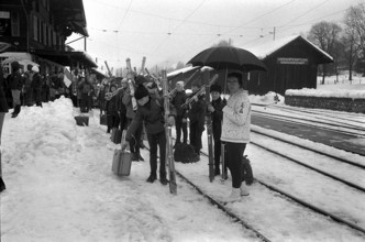 26th Swiss Youth Ski Camp: Arrival, 1967