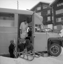 Goms, Valais: Mobile School Dental Clinic; 1955