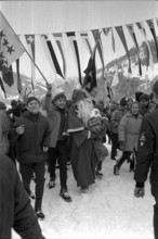 Swiss Youth Ski Camp: Opening Ceremony, 1968