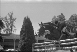 CSIO Lucerne 1974: Karl Heinz Giebmanns on Gabriela