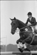 CSIO Lucerne 1974: Lady A. Fraser on Millionaire