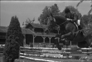 CSIO Lucerne 1974: HansGünter Winkler on Let's Hope
