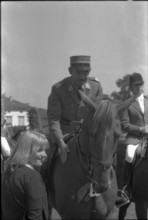CSIO Lucerne 1974: Captain Paul Weier on Flash