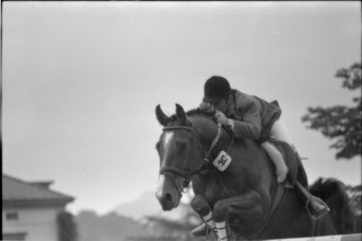 CSIO Lucerne 1974: Hugo Simon on Flipper