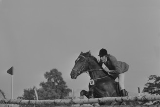 CSIO Lucerne 1974: Markus Fuchs on Lady Seven
