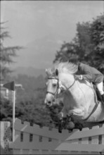 CSIO Lucerne 1974: Arthur Blickenstorfer on Oakland