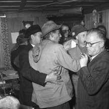 Researchers of the Höllochgrotten rescued after 10 days, 1952