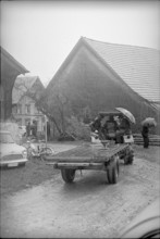 Kirchberg, Farmers go to Gant's farm, 1965