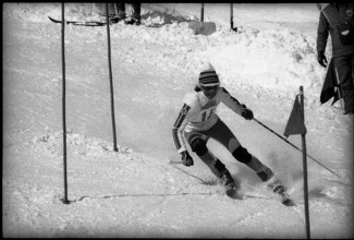 Ski World Championships in St. Moritz 1974: Winner Conchita Puig
