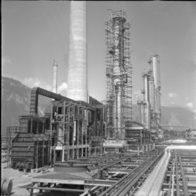Collombey, refinery; 1963