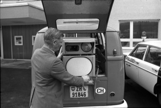 Speed control with the Multanova radar, 1971