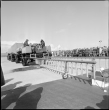 Airport fire brigade: foam exercise, Kloten 1965