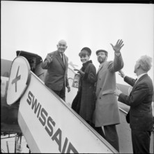 Audrey Hepburn and Mel Ferrer in Zurich, 1964