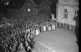 Solidarity with Czech scientists; 1948