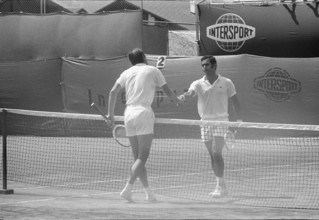 Swiss Open Gstaad 1971: Niki Pilic loses to El Shafei
