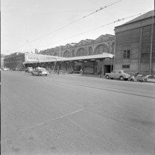 Swissair terminal at Zurich main station 1959