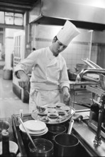 Temporary worker in the hospitality industry, 1970