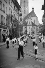 Cadets at the Corpus Christi procession in Freiburg 1941