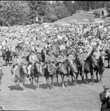 60th MarchéConcours Saignelégier, parade, 1963