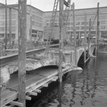Renovation of the Walche Bridge; 1957