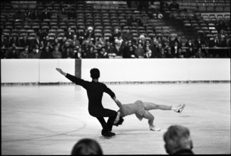 European Championships in Zurich 1971: The siblings Karin and Christian Künzle
