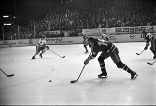 Ice hockey international match Switzerland  Czechoslovakia 1971