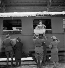 Returnees from the Eastern Front, medical mission, 1942