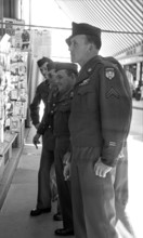 After WWII: American soldiers in Lucerne, 1945