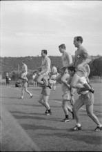 1966 World Cup in England: The Swiss team in training