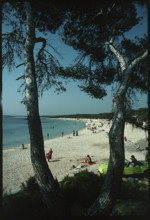 Beach on Mallorca, 1976