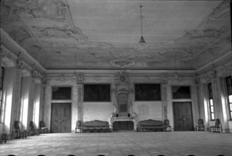 Banquet hall in the St. Urban Monastery around 1942