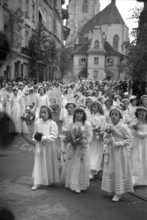 Corpus Christi procession in Freiburg 1941