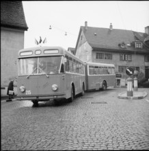 New articulated bus for the VBZ, 1962