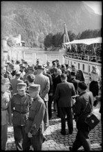 After WWII: American officers' delegation in Interlaken 1945