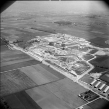 CERN construction site 1956
