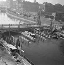 Renovation of the Walche Bridge; 1957