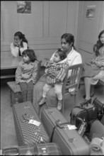 Ugandan refugees arriving in Neuchâtel in 1972