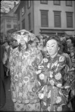 Carnival in Schwyz 1947