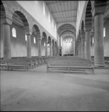 Nave of Schaffhausen Minster 1958