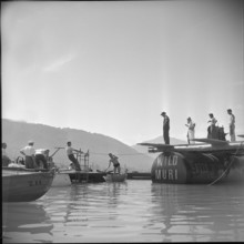 After WW2: Recovery of a US bomber, Zug 1952