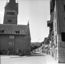 Münsterplatz Schaffhausen 1958