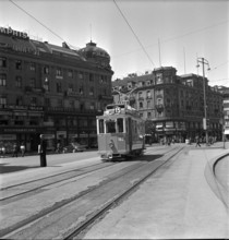 Tram number 15; Bahnhofplatz; 1941