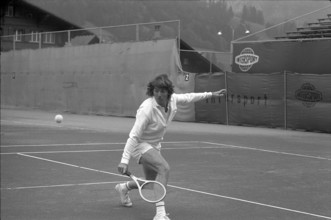 Swiss Open in Gstaad 1972: Pierre Barthès