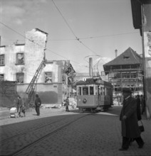 WWII: Bombings; Ruins, Schaffhausen 1944