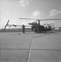 Alouette II at Emmen Air Base in 1958