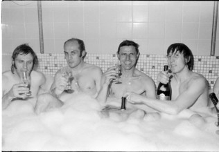 NLA 1973/74: FC Zurich celebrates the championship title