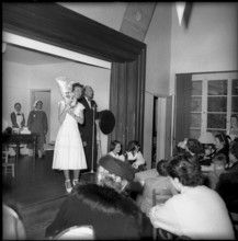 Annemarie Blanc at jubilee of nurse school Zurich 1951