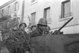 WW 2: recapture, liberation of Delle, 1944